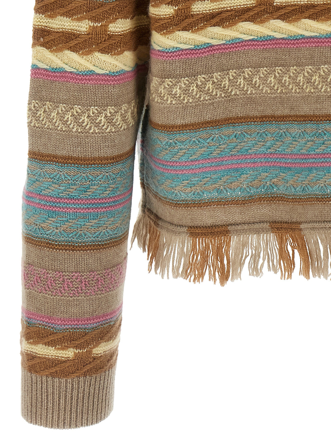 Guest In Residence Western Stripe Sweaters and Cardigans - Multicolor | 83515dbfca3aa2b5cbd997d20b810b9606e03488