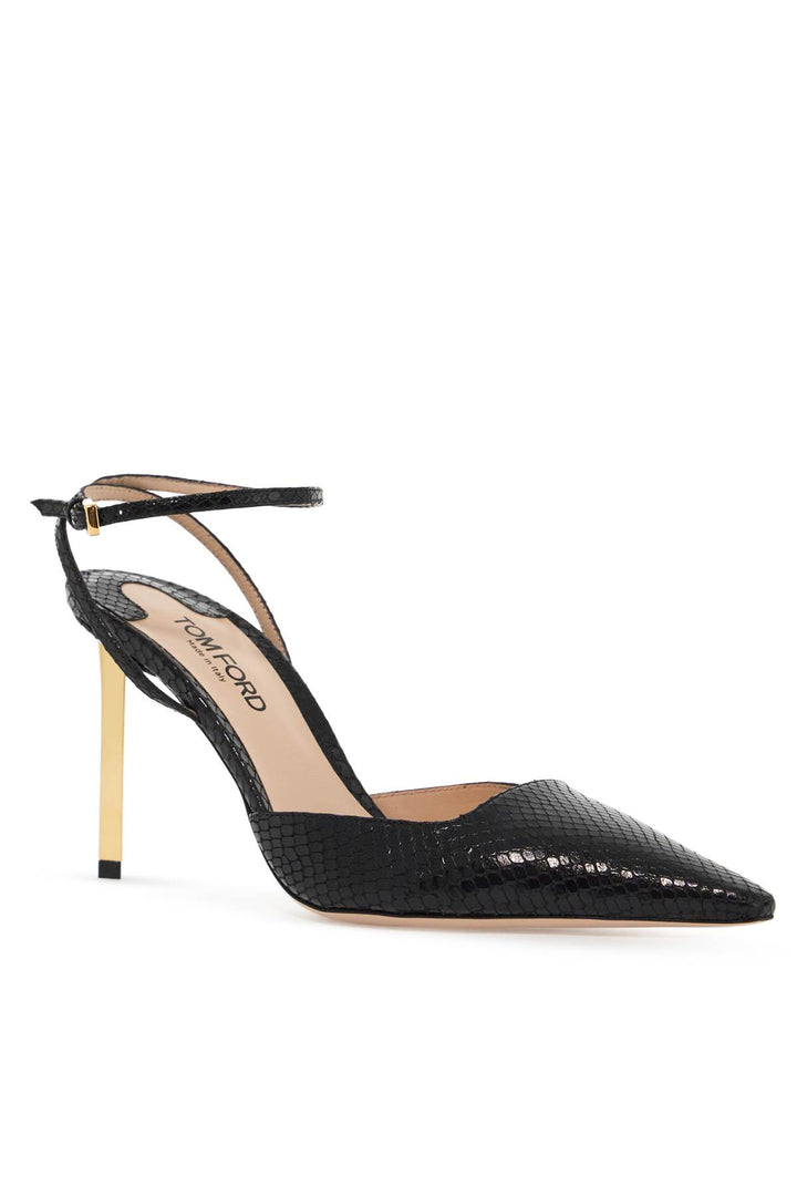 Décolleté Slingback In Stampa Cocco