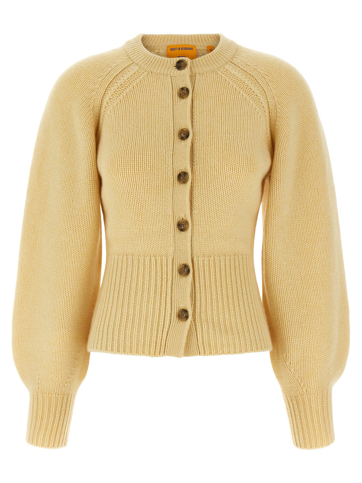 Guest In Residence Sculpted Sweaters and Cardigans - Yellow | 80c28184f2e36143b4bd8923850bf5af830b4f06