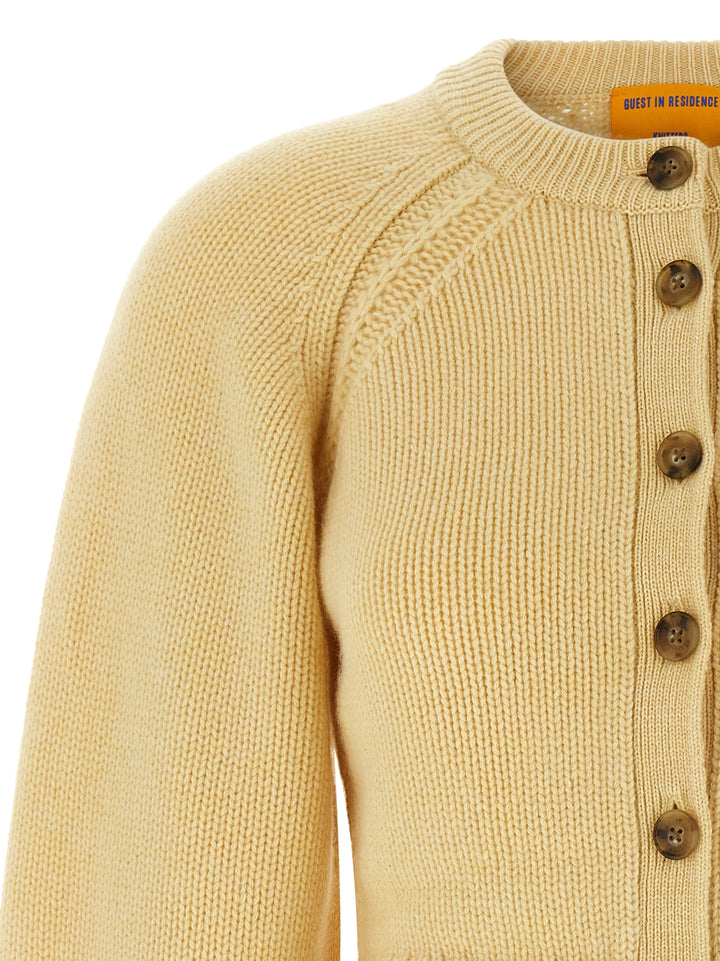 Guest In Residence Sculpted Sweaters and Cardigans - Yellow | 96f0bcfc9f8650af75fb1254756899c8728c208d