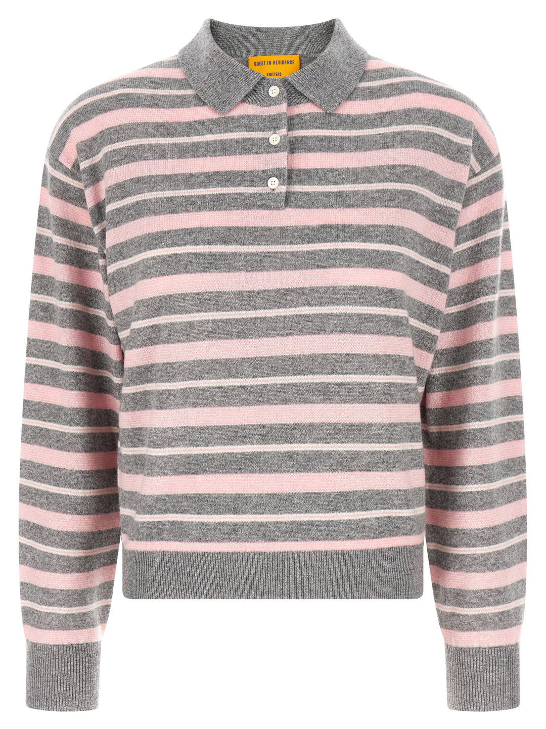 Guest In Residence Clloegiate Stripe Polo Sweaters and Cardigans - Multicolor | 8ea5cda0a644320ce4f07b9961b6568f7565cb33