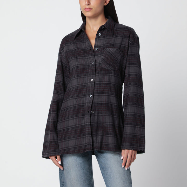 Our Legacy Daisy Checked Cotton Flannel Shirt