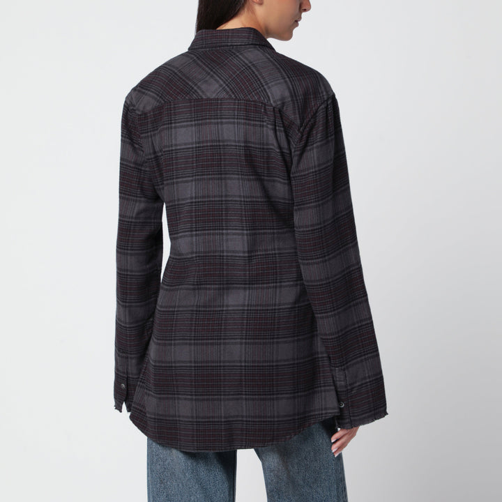 Our Legacy Daisy Checked Cotton Flannel Shirt
