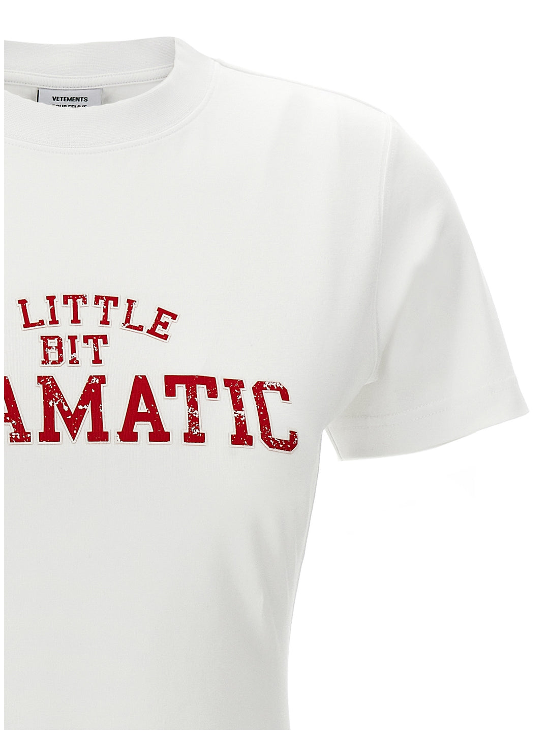 A Little Bit Dramatic T-Shirt White