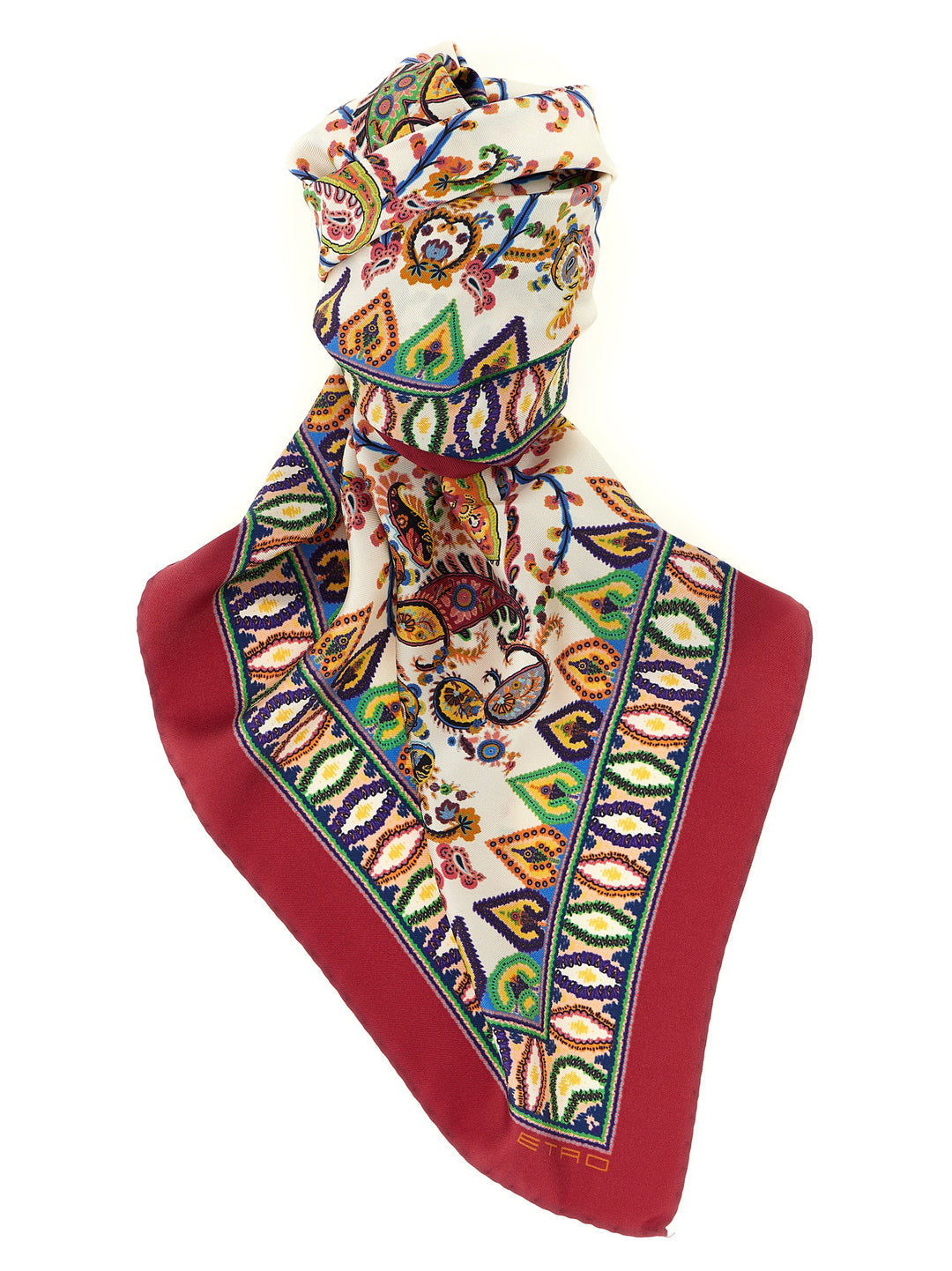 Etro Floral Paisley Scarf Scarves and Foulards - Multicolor | bc2433a6c05680276beaa11edc851a5f5634ac2c