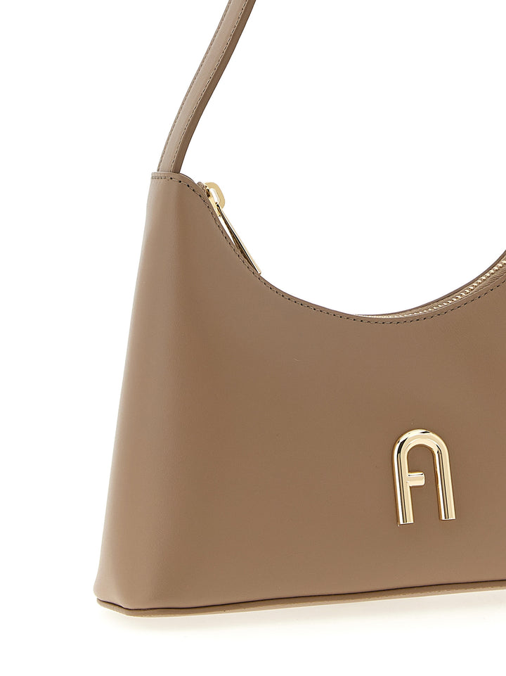 Furla Furla Diamante Shoulder Bags - Beige | ae6b167f78d876be1bfb681ed43c0e7fb8c4757d