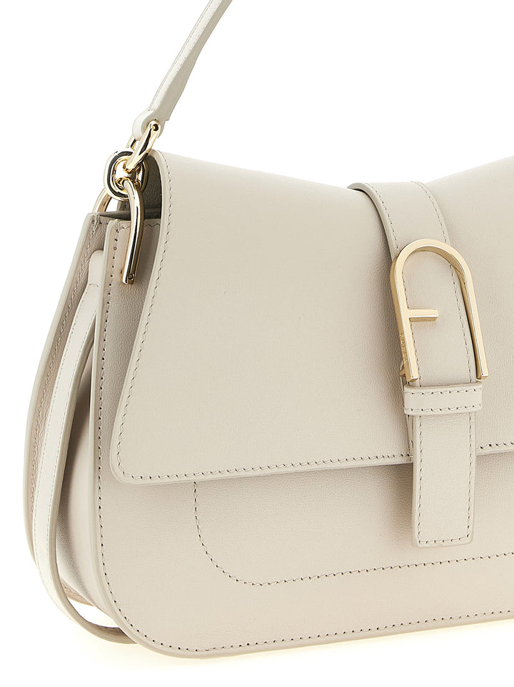 Furla Flow M Shoulder Bags - Beige | 06031bf8bfe0b2769a18a77646adc3021d59f32a