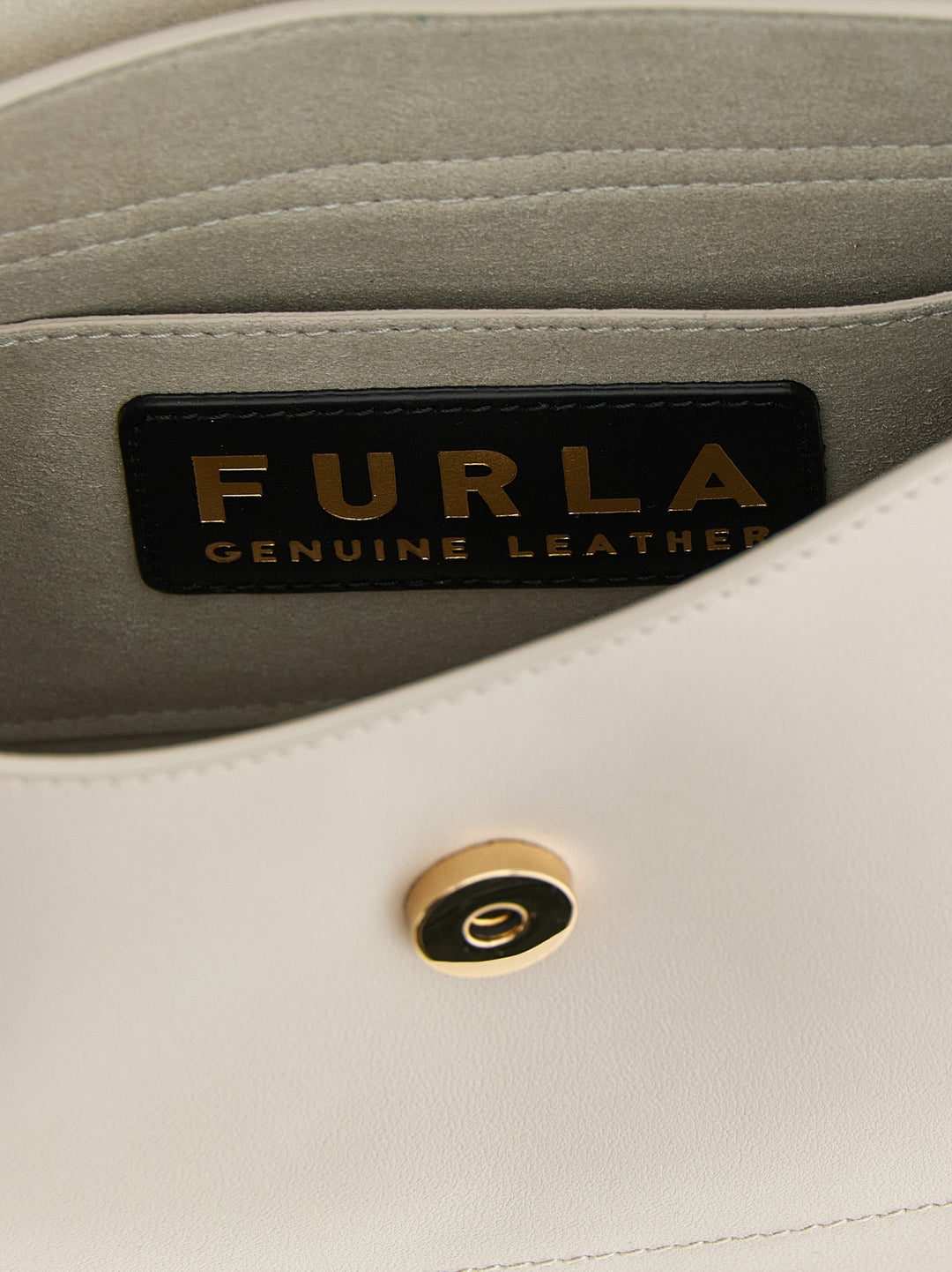 Furla Flow M Shoulder Bags - Beige | 91278e1c796f670f0bc04fc36075ea373756ba2d