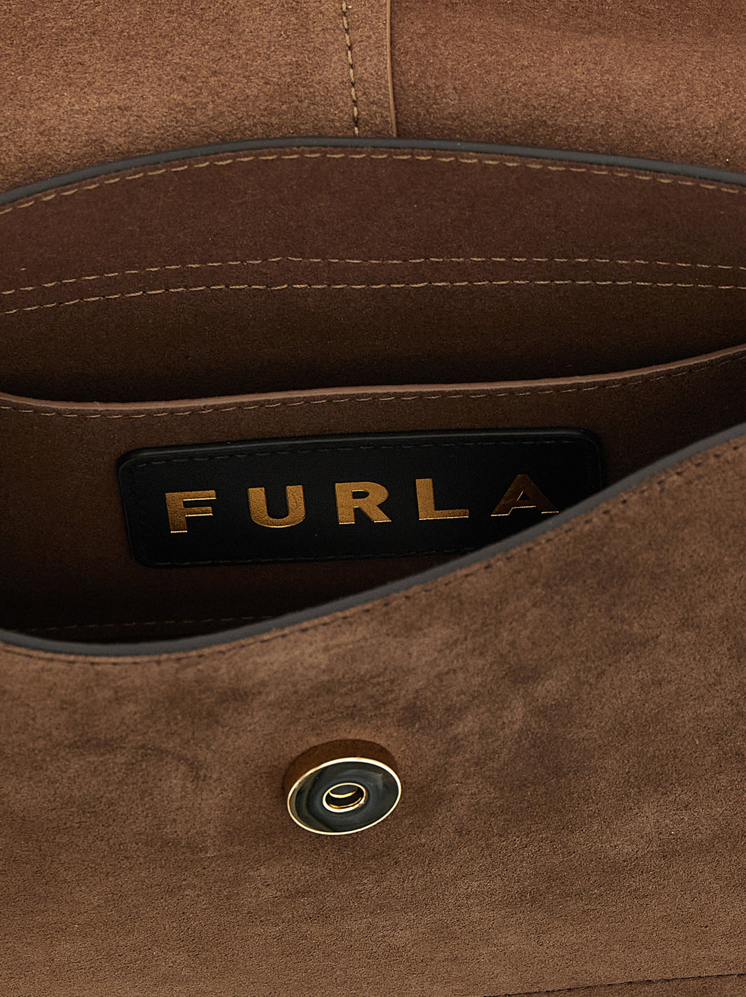 Furla Flow M Hand Bags - Brown | def6ea1cf7f5918774eb98922efd0287c4875a76