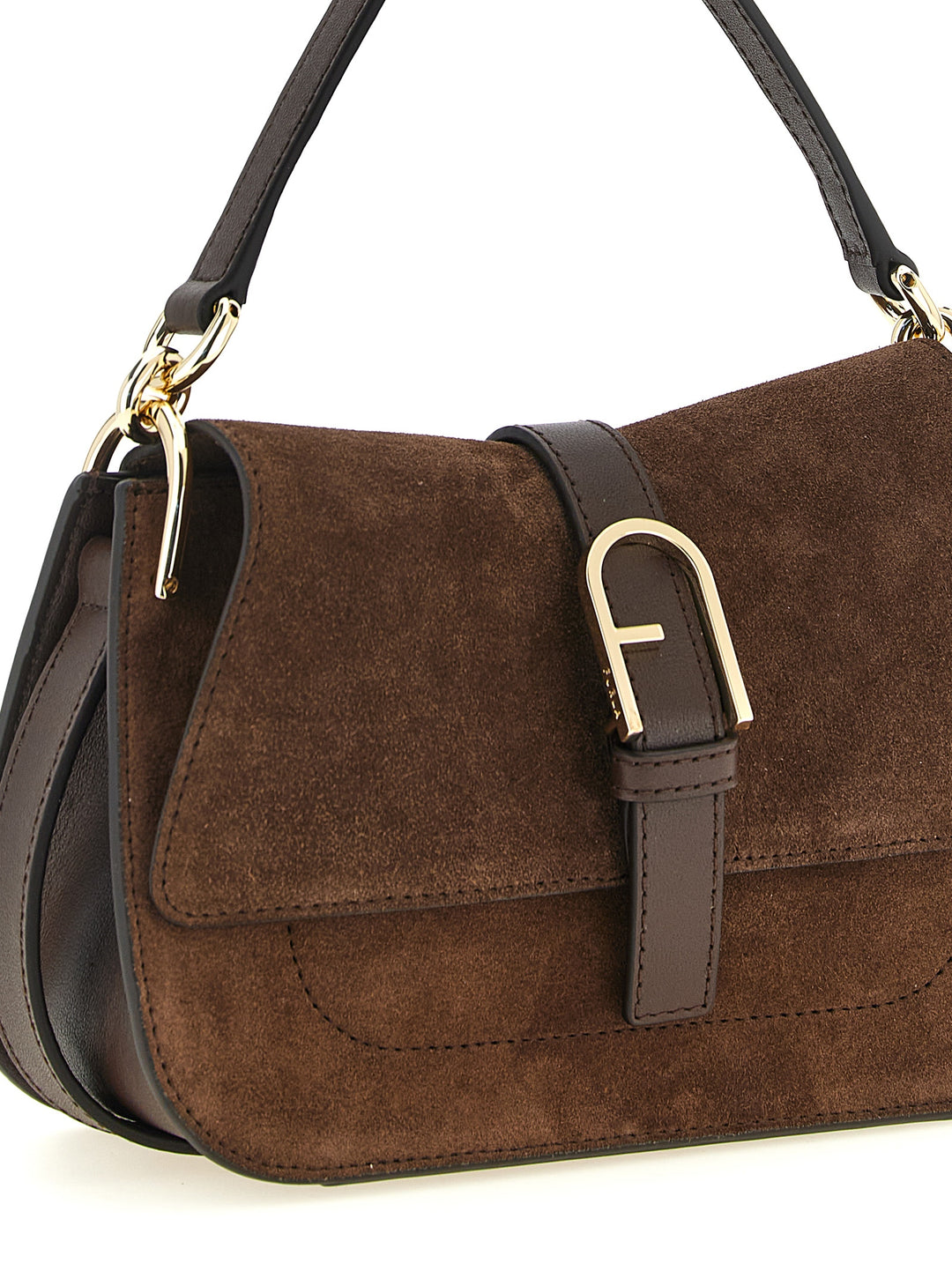 Furla Furla Flow Hand Bags - Brown | ea56f49ce601f34b7774c7a6c153e56571b3b650