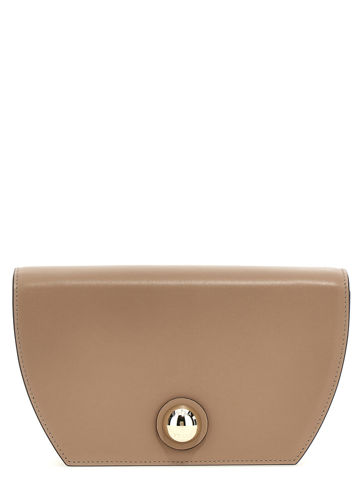 Furla Sfera Mini Crossbody Bags Beige