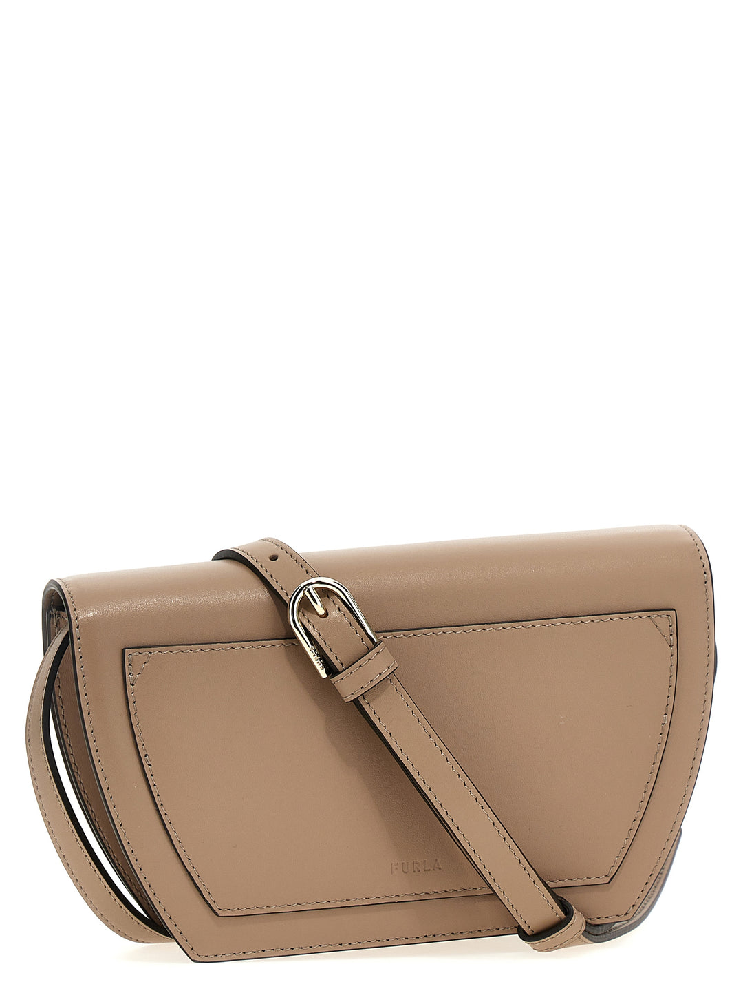 Furla Sfera Mini Crossbody Bags Beige