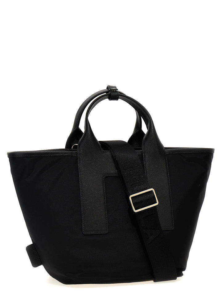 Piuma M Tote Bag Black