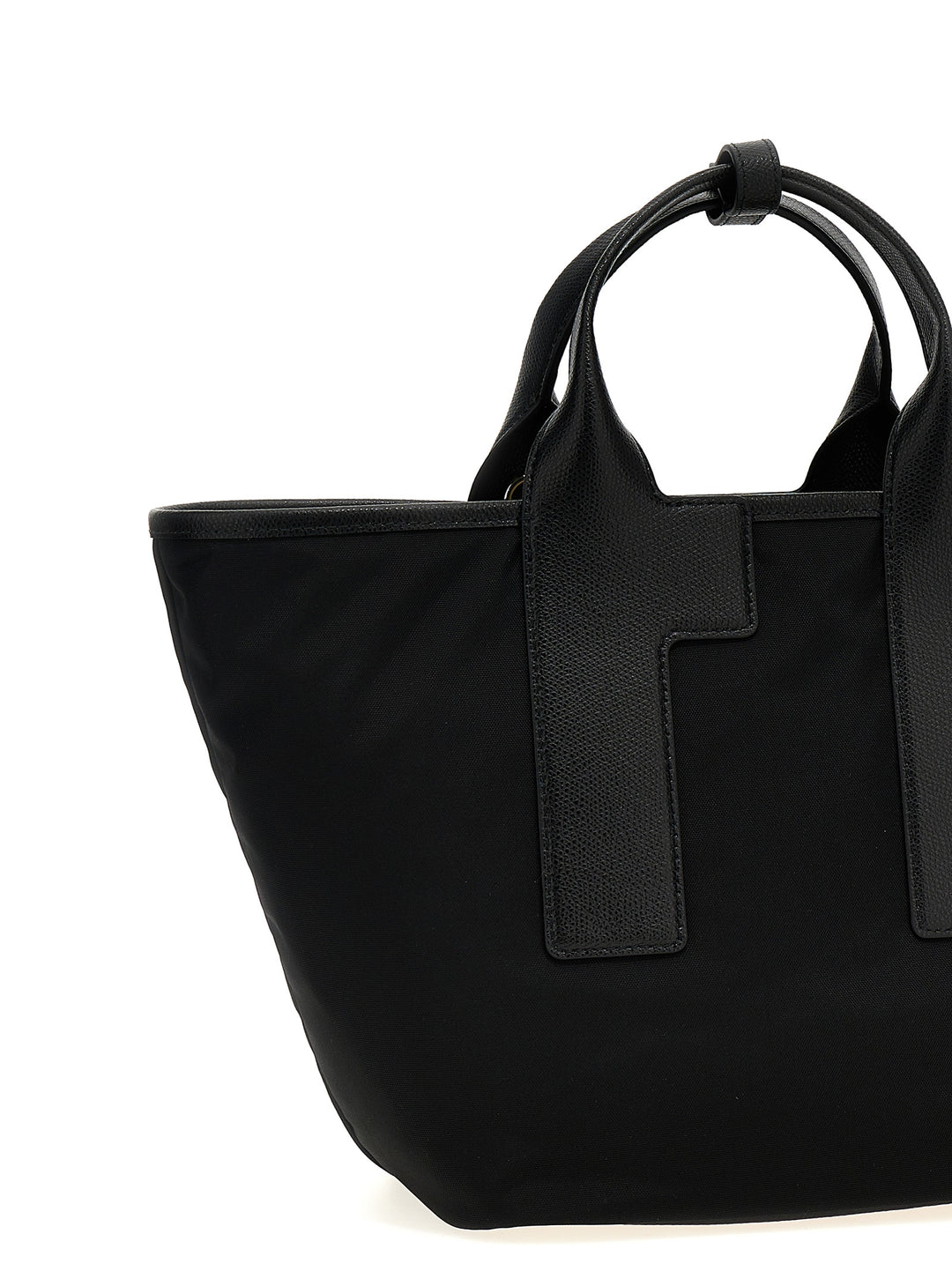 Piuma M Tote Bag Black