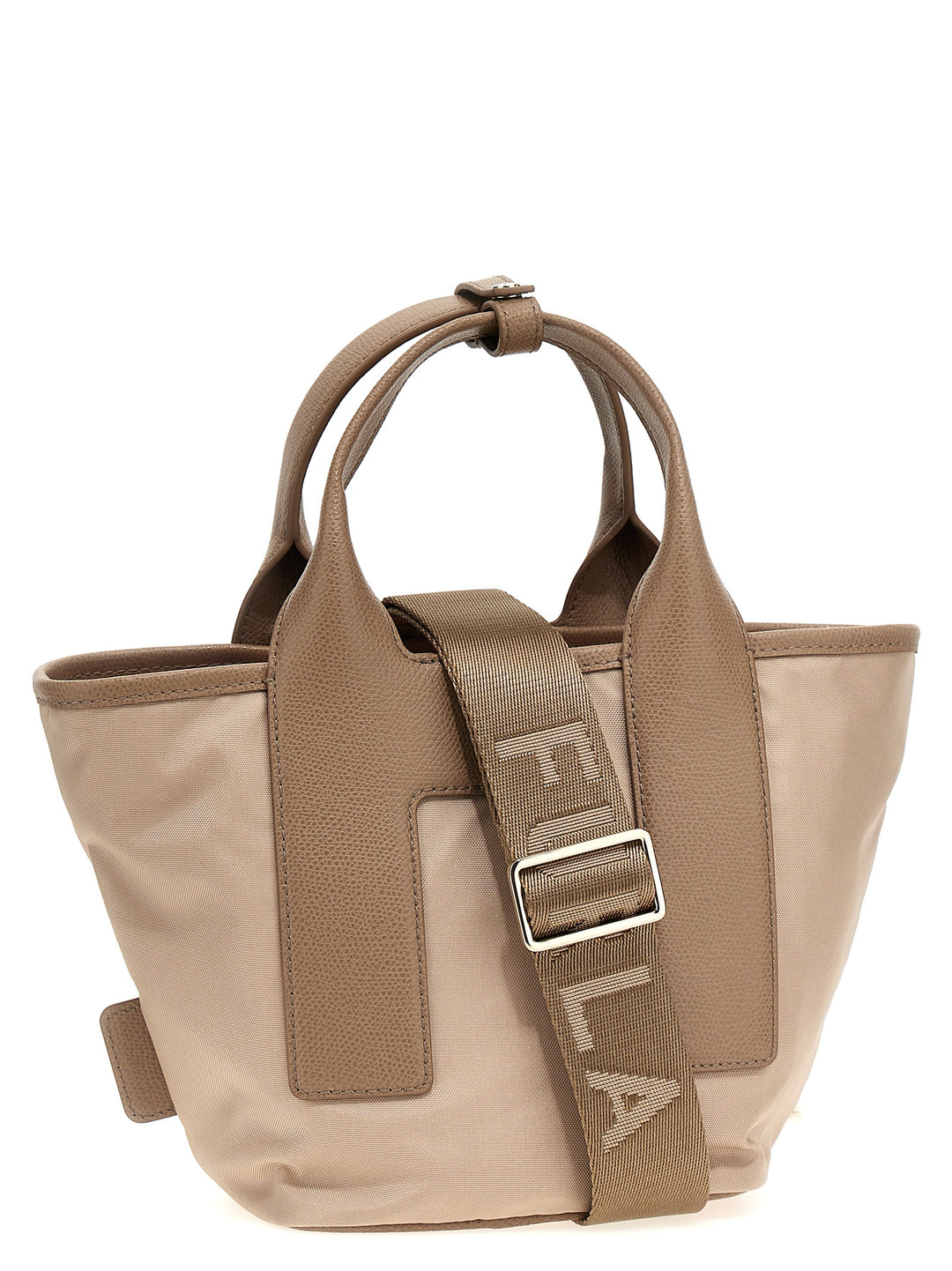 Piuma S Tote Bag Beige