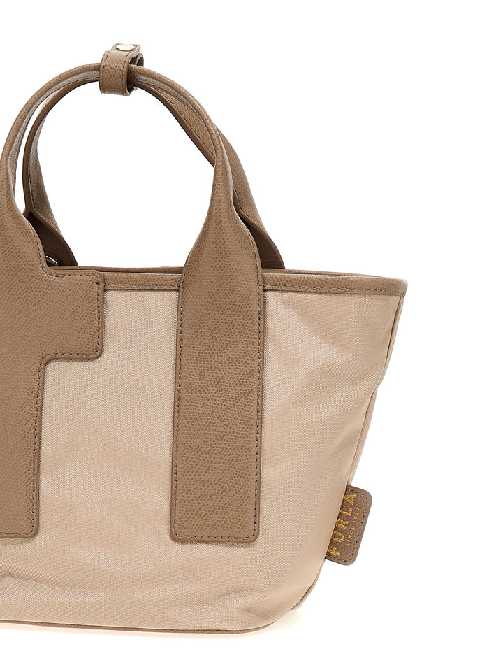 Piuma S Tote Bag Beige