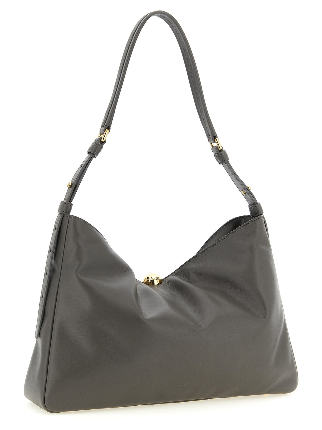Furla Furla Sfera Soft Shoulder Bags - Gray | 02d72e84000d7e4f8475bdabc88003b6737120ea