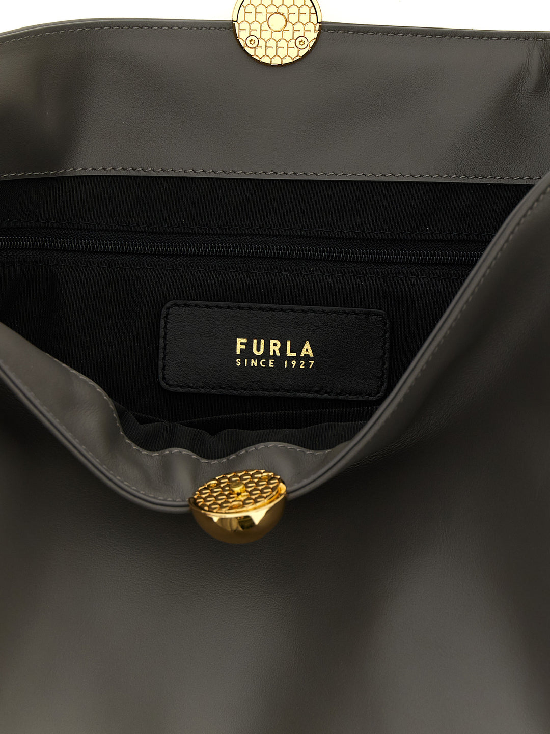 Furla Furla Sfera Soft Shoulder Bags - Gray | 57b95d49a3757533c552f484ddb03a781b30f51e