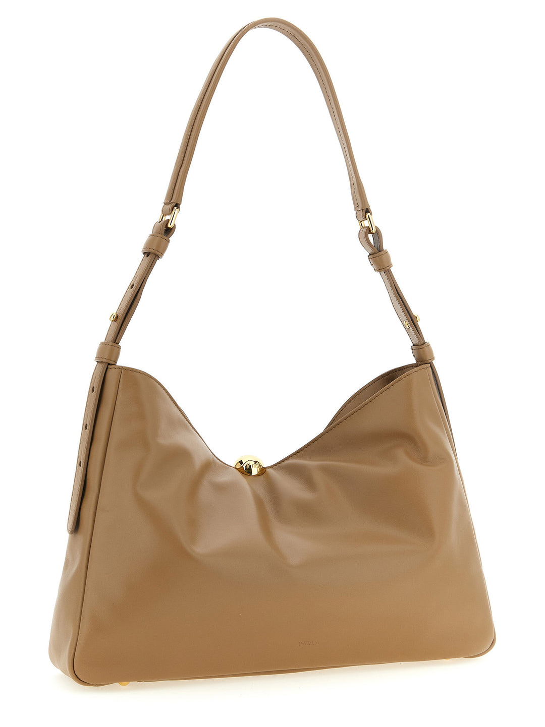 Furla Furla Sfera Soft Shoulder Bags - Beige | e7826c2452b41d7c8116324486e6f52689866a25