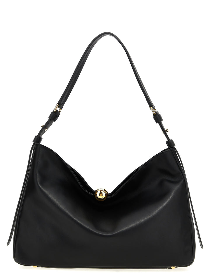 Furla Furla Sfera Soft L Shoulder Bags - Black | d094730891b198fa1ff7065d0d5745328f6330e1