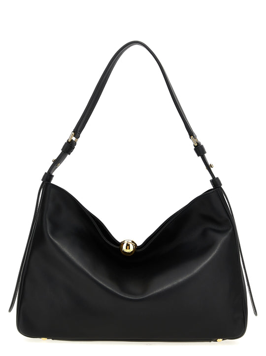 Furla Sfera Soft L Shoulder Bags Black