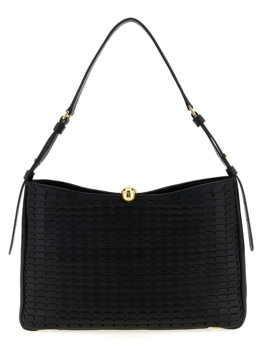 Furla Sfera Soft Shoulder Bags Black