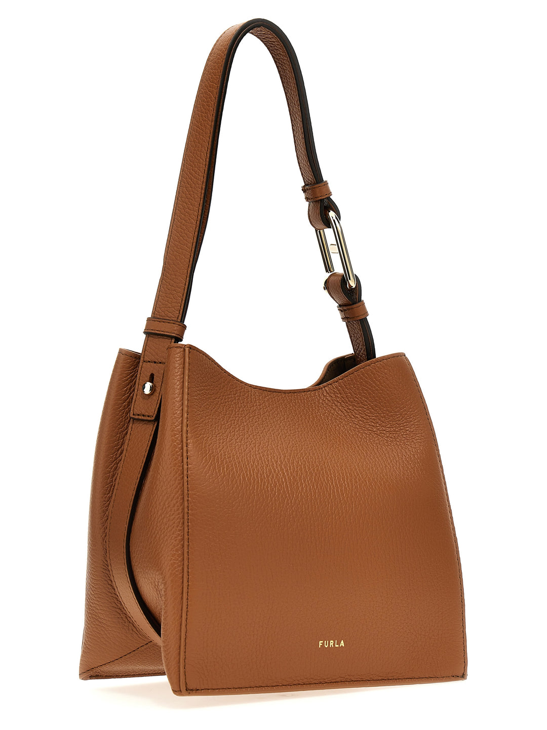 Nuvola Mini Bucket Hand Bags Brown