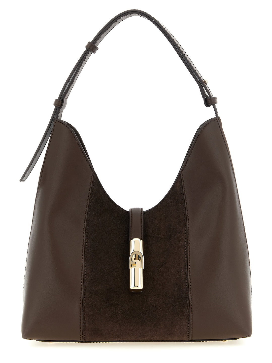Furla Furla Goccia M Shoulder Bags - Brown | 3f22e563afc3d0050c57c6289323b815354e7467