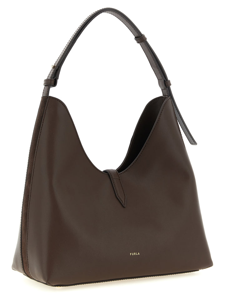 Furla Furla Goccia M Shoulder Bags - Brown | ccb6b39ffd1df3f9d82acf8d52479917481023d1