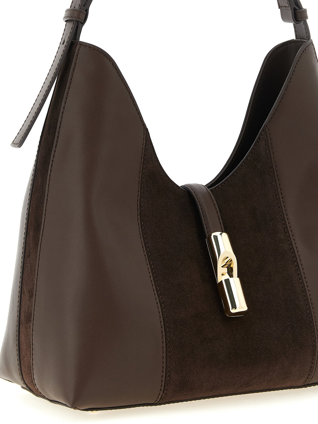 Furla Furla Goccia M Shoulder Bags - Brown | ebc23a5aeef0c83d586fa18427856c746f95eb16