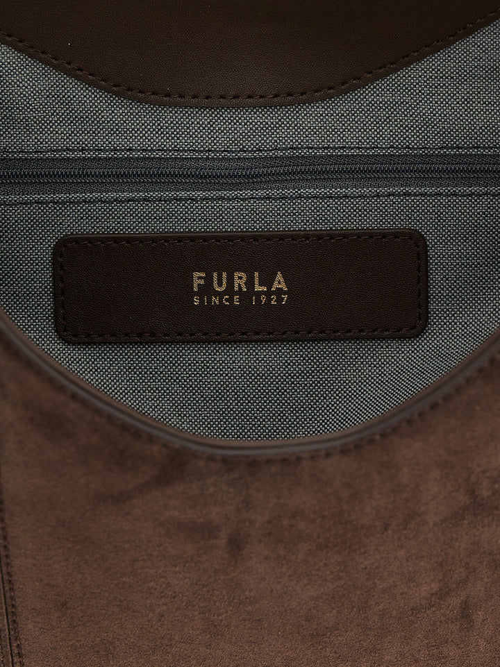 Furla Furla Goccia M Shoulder Bags - Brown | 1e75980697daaa6004f846526c68ea9218ede4dc