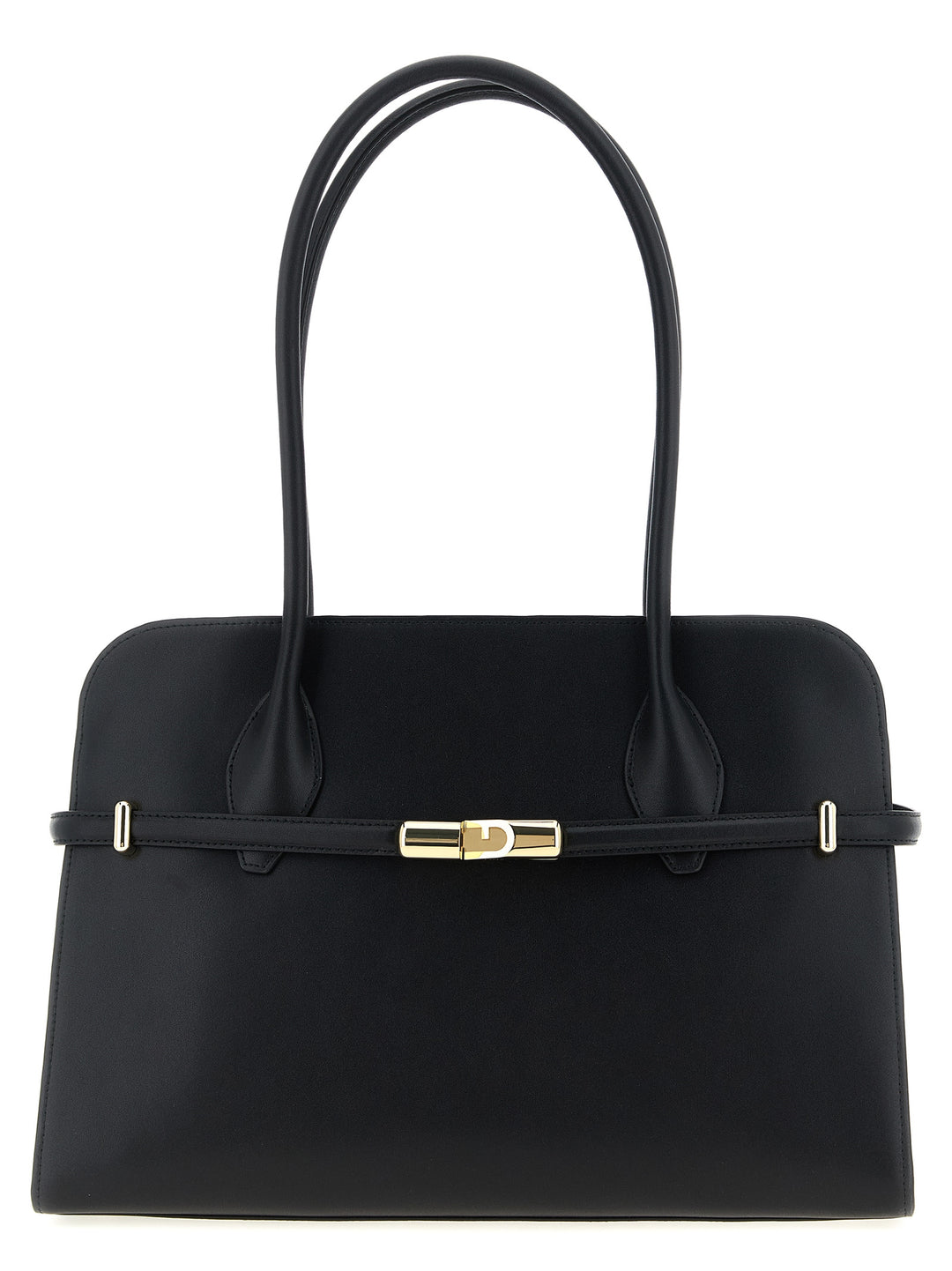 Furla Furla Goccia Dome L Shoulder Bags - Black | ecc9403af266eb1b3cf143df216ace345d8cc133