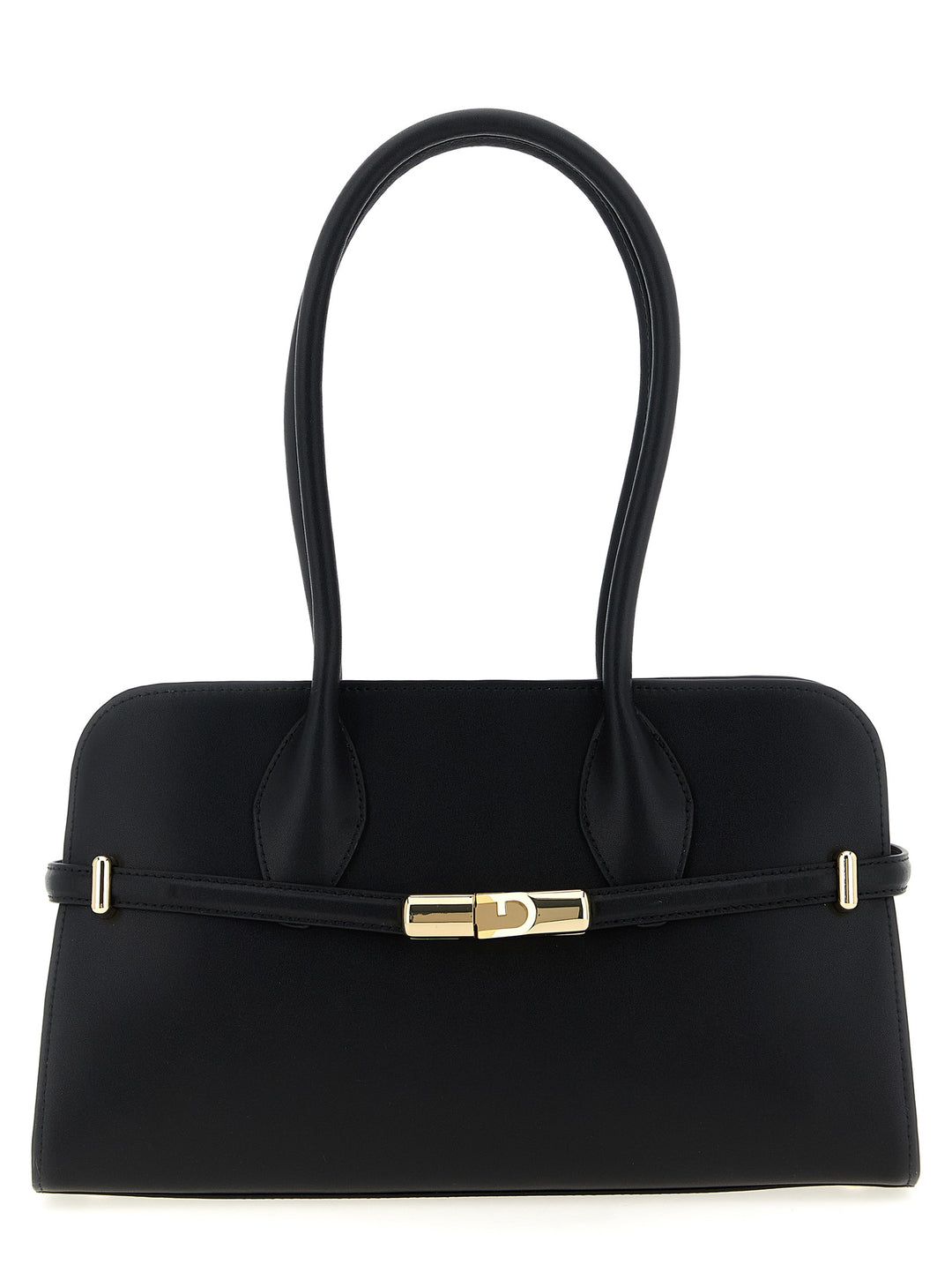 Furla Furla Goccia Dome M Shoulder Bags - Black | d502149b074ead52c923a15f4abce2900a5833f9