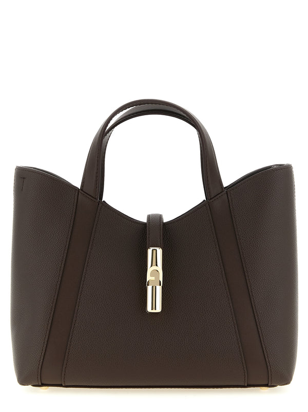Furla Goccia S Tote Bag Brown