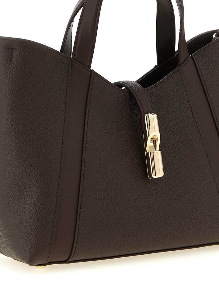 Furla Furla Goccia S Tote Bag - Brown | c1f0bc76ff6c94385e4aa4950f91220c7da618cd