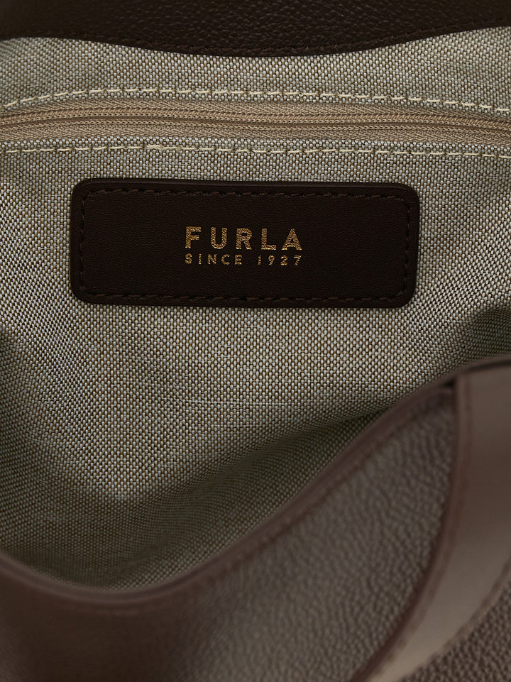 Furla Furla Goccia S Tote Bag - Brown | e4f813e94882dd152b0a65047f46f3a5f8ae1b6e