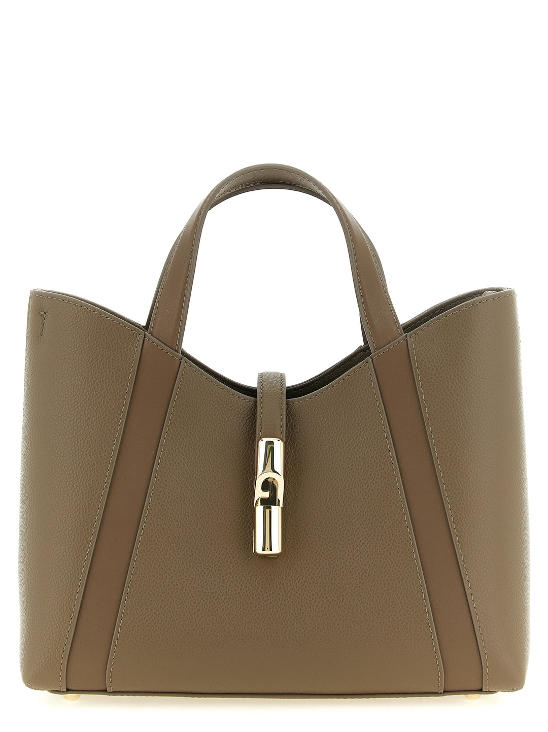 Furla Furla Goccia S Tote Bag - Gray | 2cd0da1143edc3edf634d32de3628fd56f9d1368