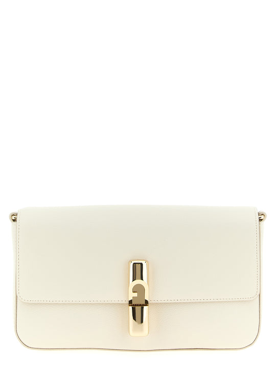 Furla Iride Crossbody Bags White