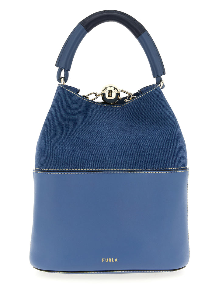 Furla Furla Sfera S Hand Bags - Light Blue | cb55d3e0a8fb7cdb4e9c8cce0813d4ae881f6e04