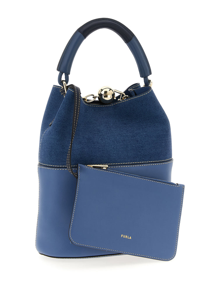 Furla Furla Sfera S Hand Bags - Light Blue | ee56cde8c60fffc6ac7cacd4080ff8a060d8f2ae