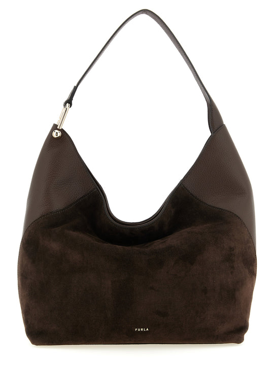 Furla Lara Shoulder Bags Brown