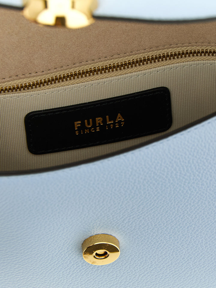 Furla Furla Moonlight Crossbody Bags - Light Blue | c6d28a0a5f33a38415e2e7c6c1ca3b2220f86786