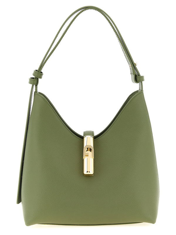 Furla Goccia Shoulder Bags Green