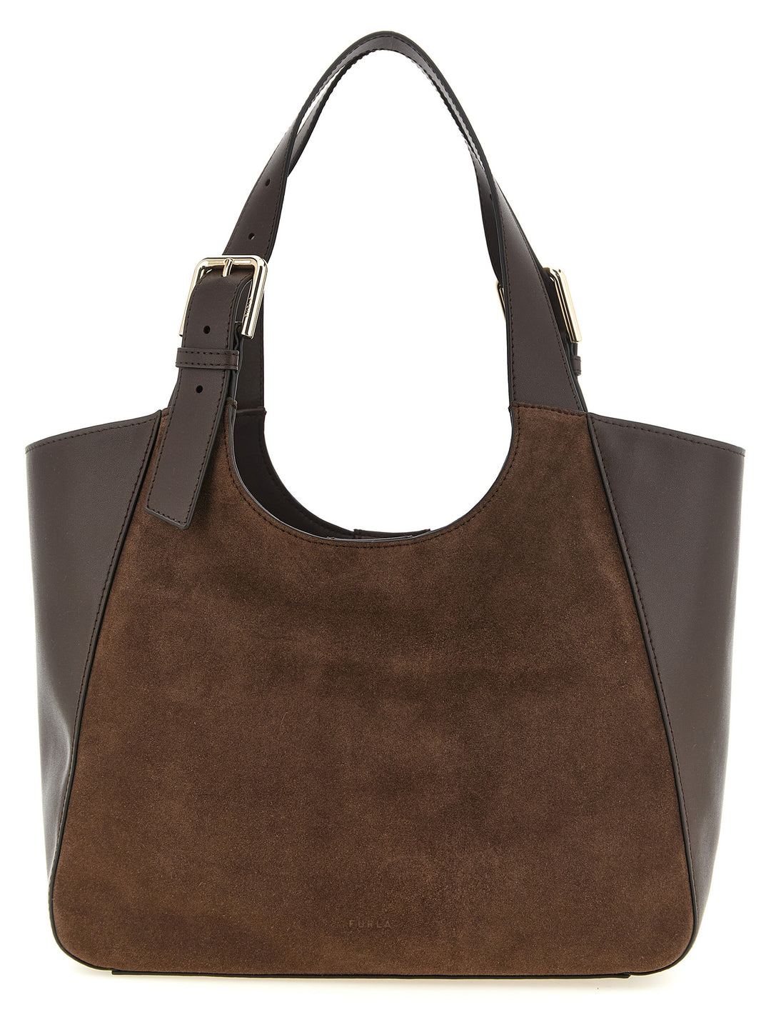 Furla Furla Dora M Tote Bag - Brown | 595fa2980b172e66513ec39949d5be5623dcbc1e