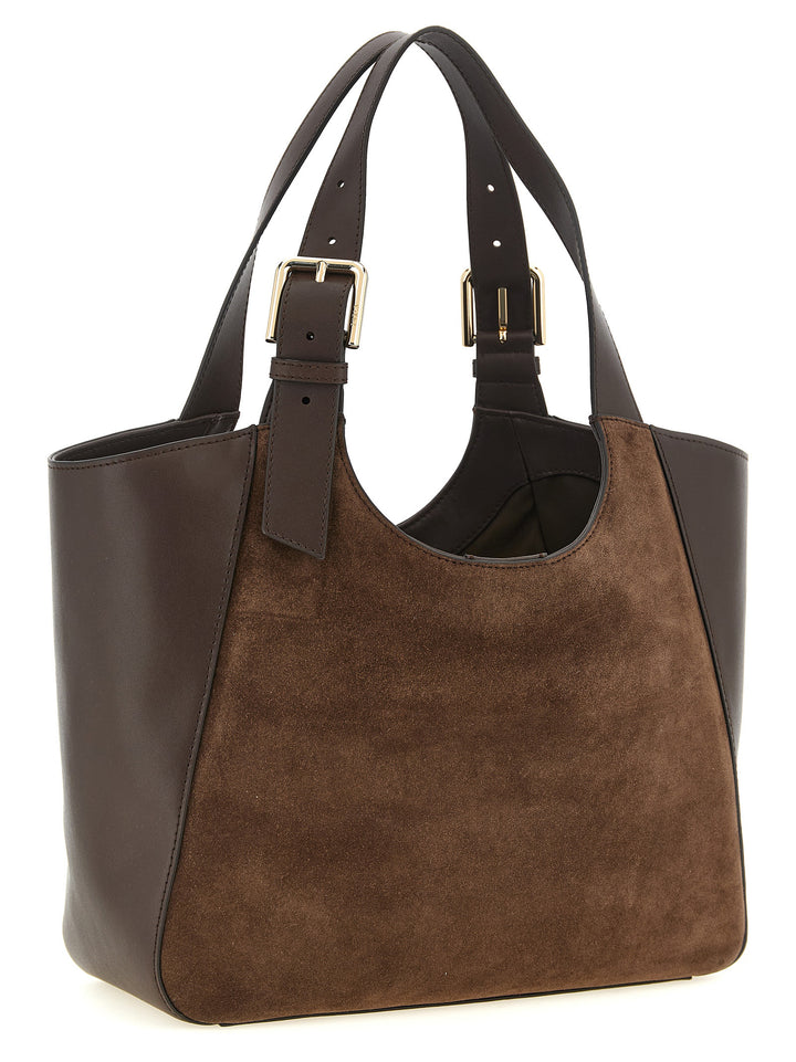 Furla Furla Dora M Tote Bag - Brown | 9bd16daa0eeb1a26142b217b9897d4e5500513e6