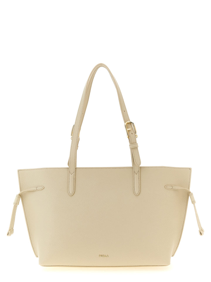 Furla Furla Ava M Tote Bag - White | 9b4066f69673e5e0024255bfdb04963fff1357f0