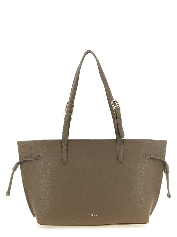 Furla Ava M Tote Bag Gray