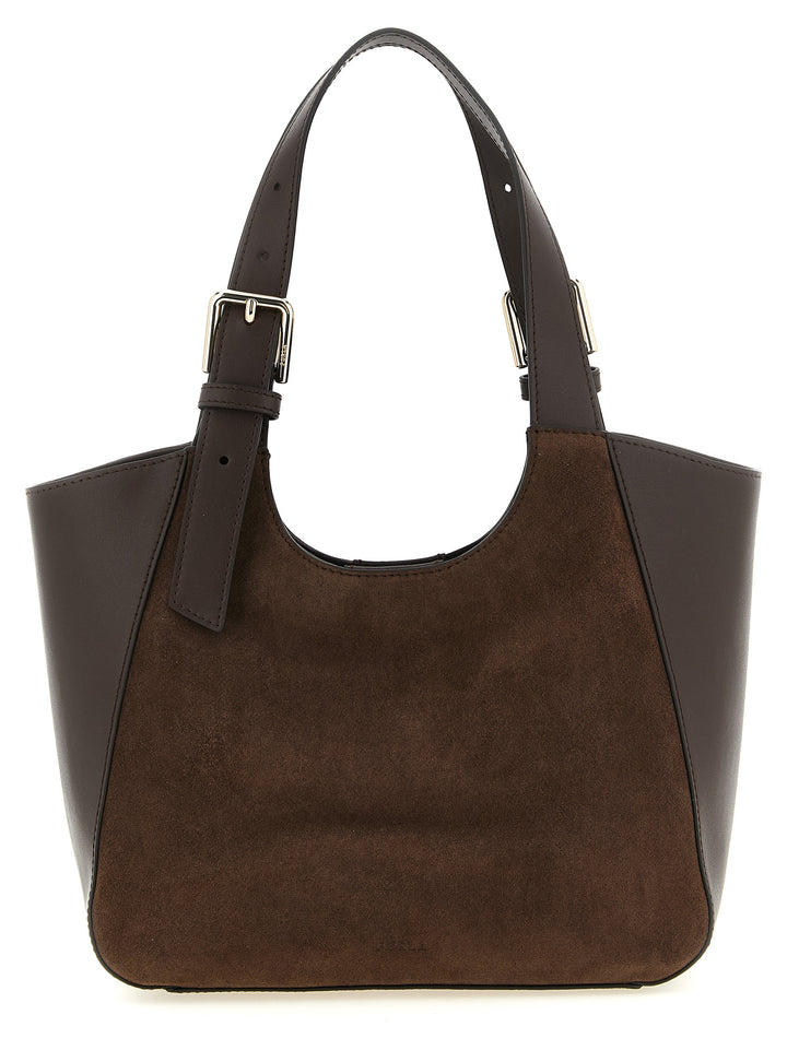 Furla Dora S Hand Bags - Brown | c1ddaa3c0f2c72f9def9c030f81b46777627bf68
