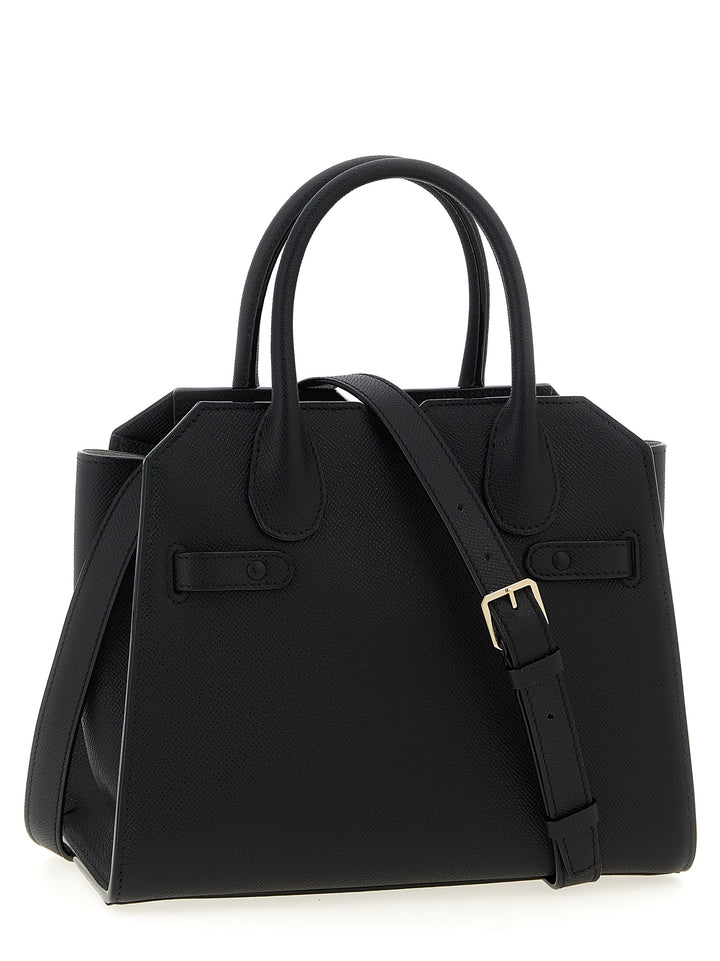 Valextra Milano Hand Bags - Black | b985caf542b36a9429607768d23ff29c8cc0045d