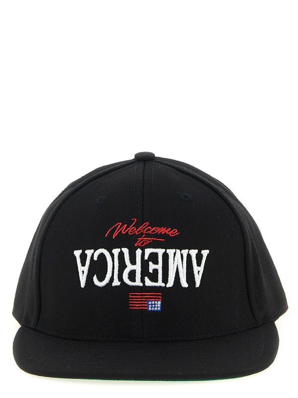 Welcome To America Hats Black